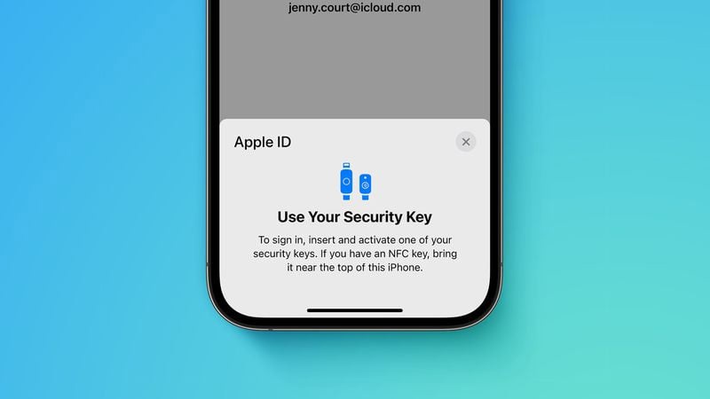 阿图什苹果手机维修分享iOS 16.3 新增的 Apple ID 的安全密钥有什么功能 